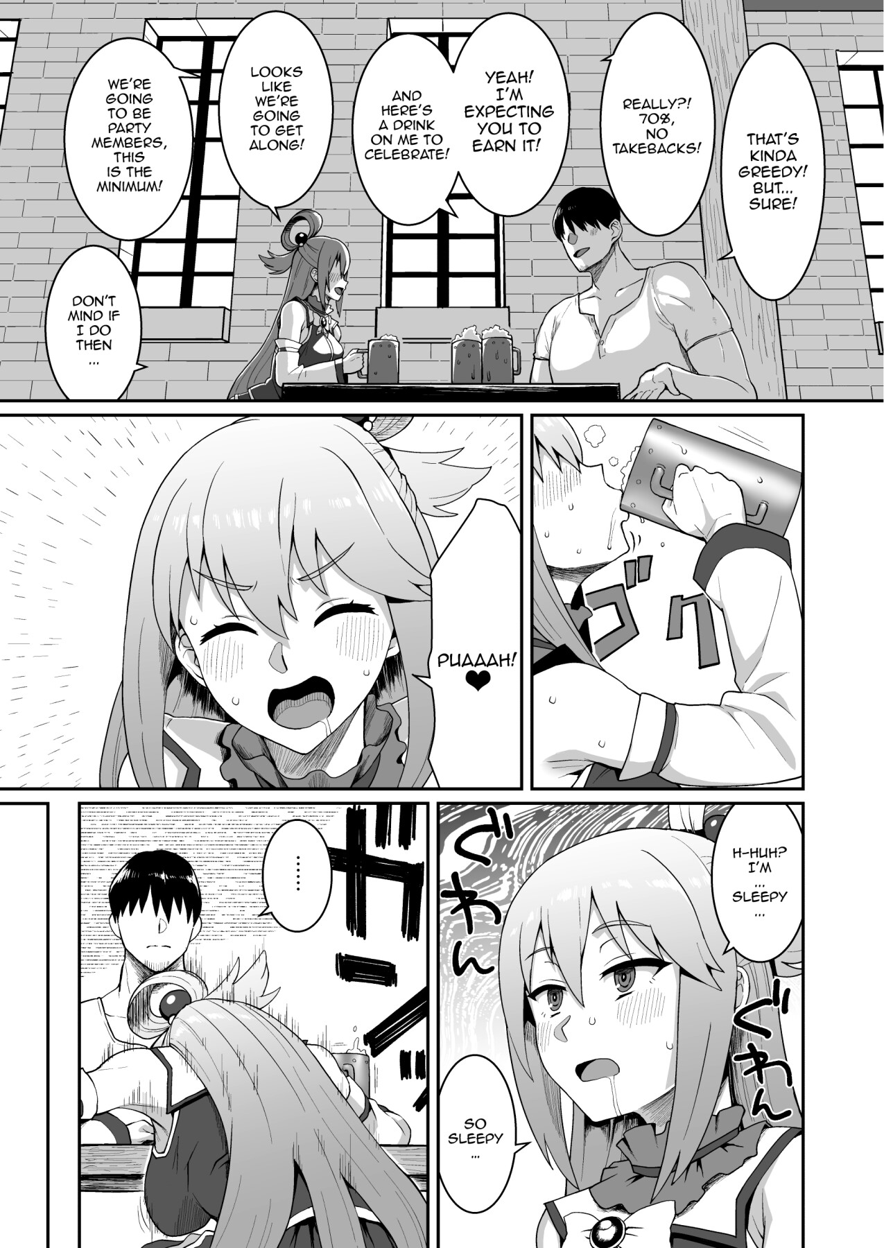 Hentai Manga Comic-Ah, What A Wonderful World-Read-4